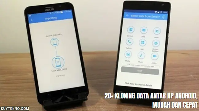 20+ Kloning Data Antar HP Android, Mudah dan Cepat